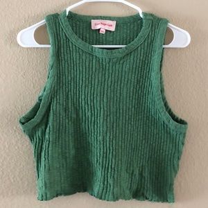 SOLD - LISA SAYS GAH - Mel Baby Tank in Green